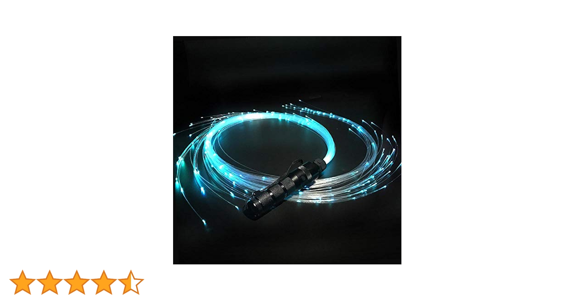 Fiber Optic Whip, LED Fiber Optic Dance Whips - 360° Swivel